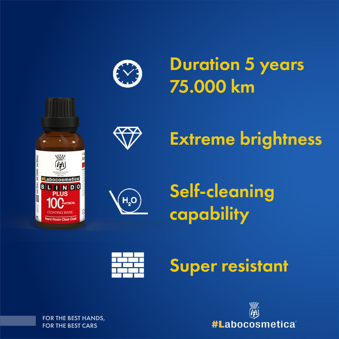 Labocosmetica BLINDO PLUS + HPC 2.0 30ML - Ceramic coating kit