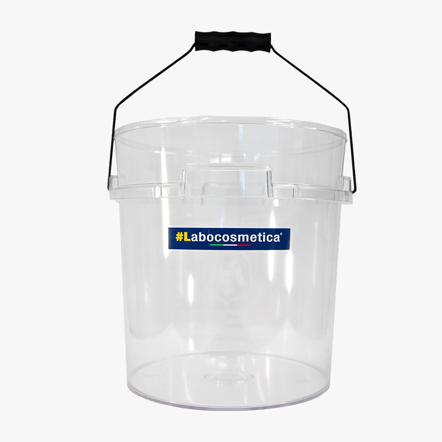 TRANSPARENT CAR BUCKET - 18 Liter capacity