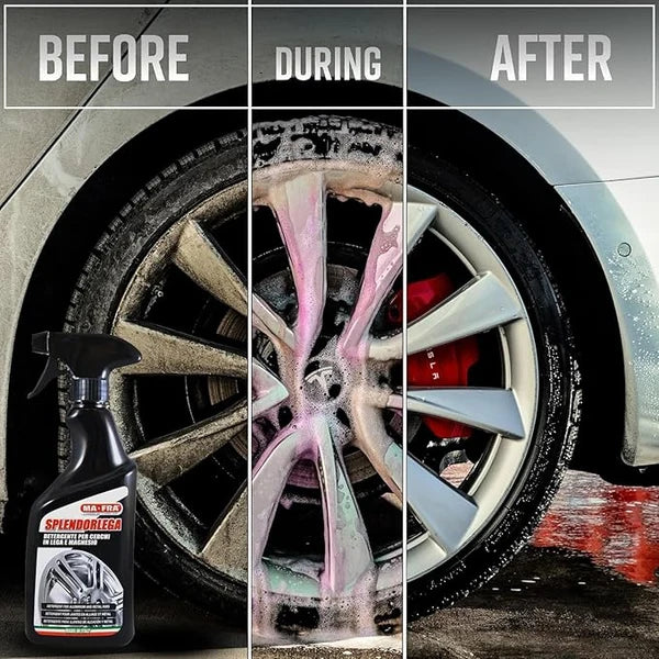 SPLENDORLEGA- Specific product for cleaning rims of any alloy and aluminum