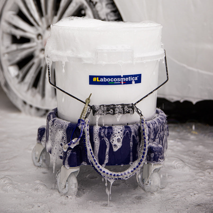 TRANSPARENT CAR BUCKET - 18 Liter capacity