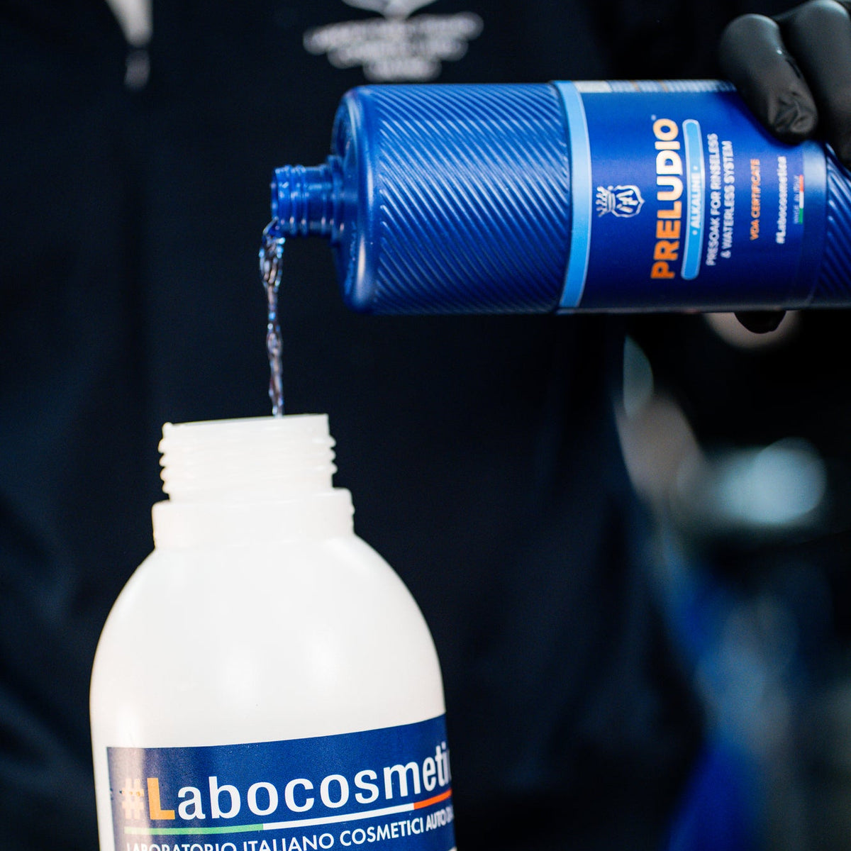 Labocosmetica PRELUDIO ALKALINE 1.0L - Presoak for rinseless and waterless system