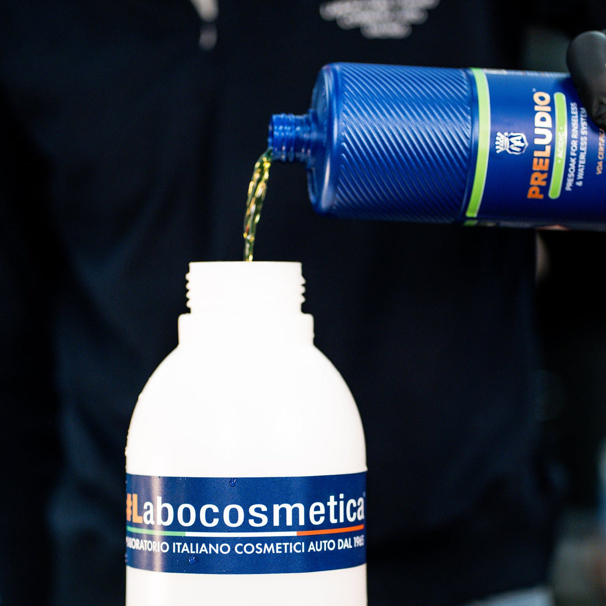 Labocosmetica PRELUDIO ACIDIC 1L - Presoak for rinseless and waterless system