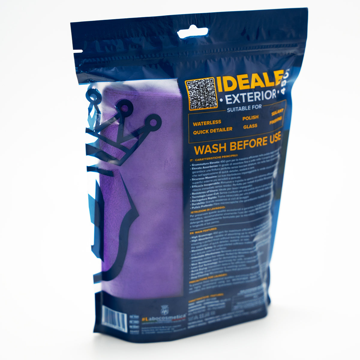 Labocosmetica IDEALE 2 PCS - Exterior microfiber cloth
