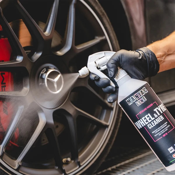 WHEEL & TIRE CLEANER – en utilisation