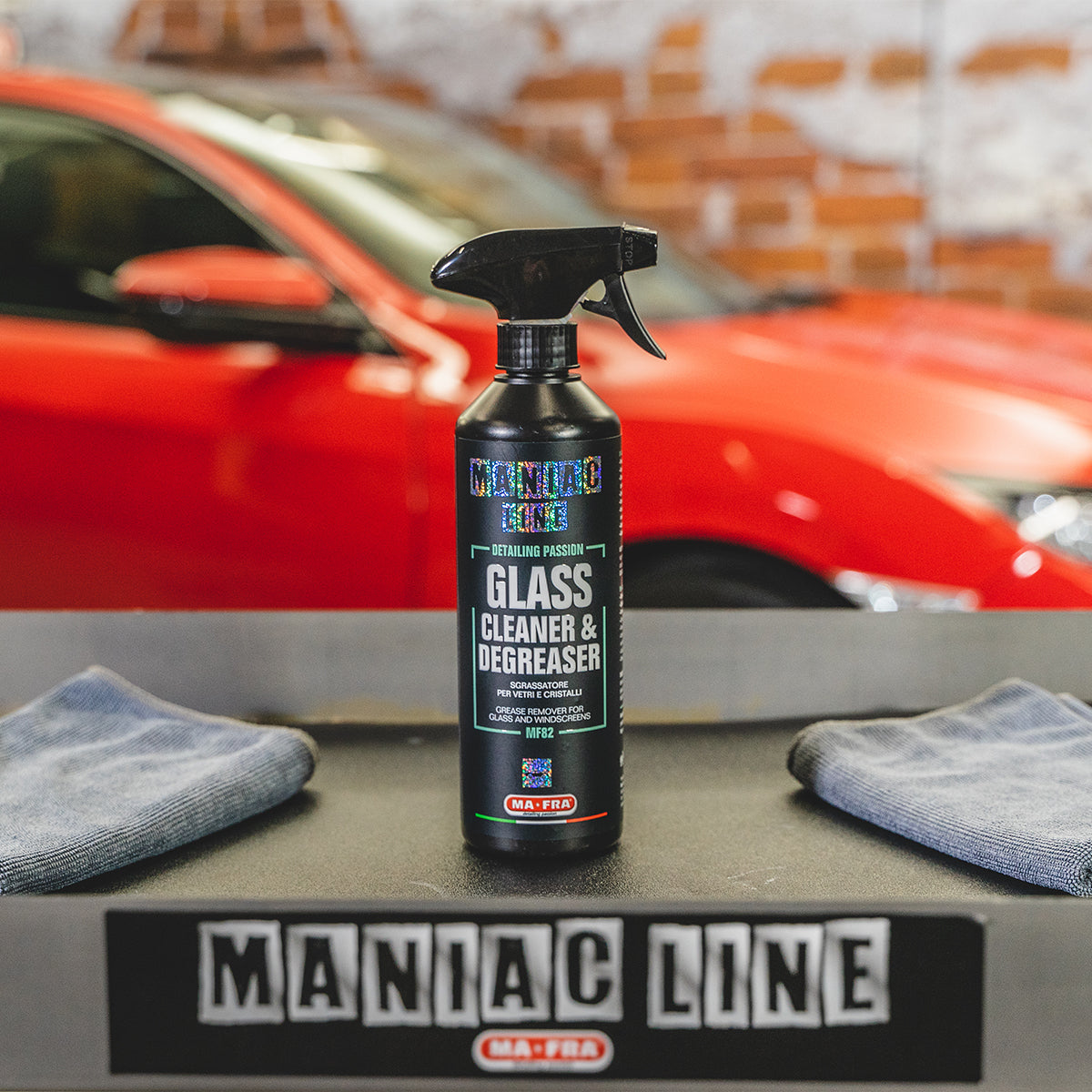 Maniac Line GLASS CLEANER & DEGREASER 500ML