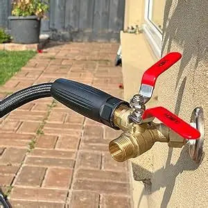 BRASS GARDEN HOSE VALVES SPLITTER