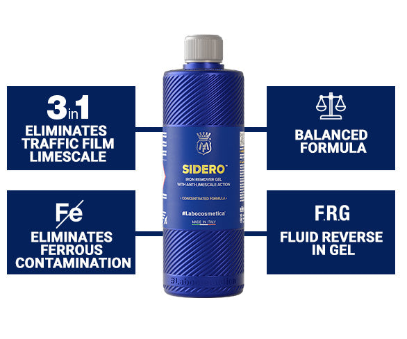 Labocosmetica SIDERO 500ML - Iron remover gel with anti-limescale action