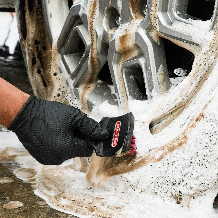 RED TIRE BRUSH