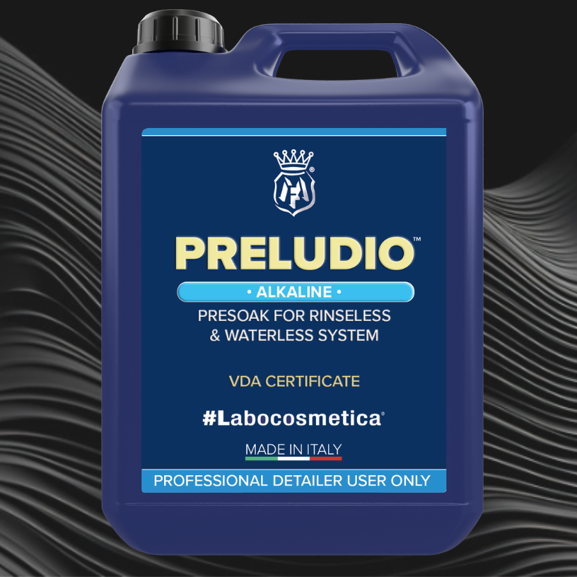 Labocosmetica PRELUDIO ALKALINE 1.0L - Presoak for rinseless and waterless system