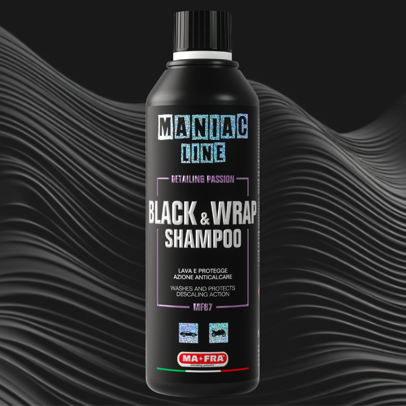 Maniac Line BLACK & WRAP SHAMPOO 500ML