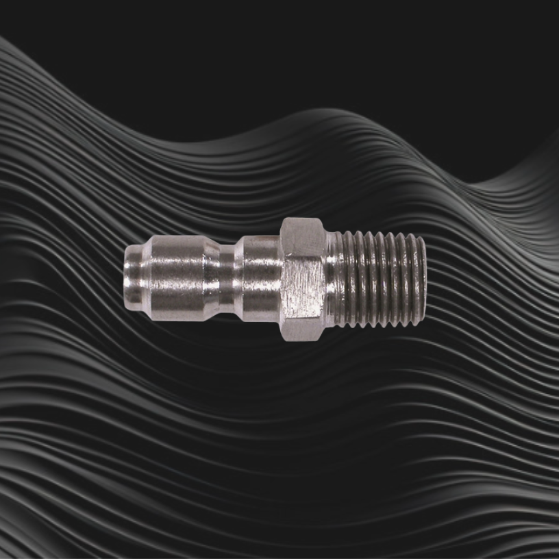 MALE QUICK CONNECT STAINLESS STEEL