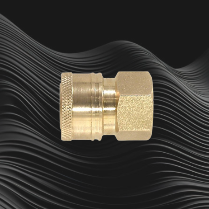 FEMALE QUICK CONNECT BRASS