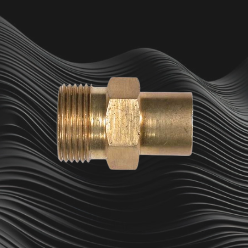 KARCHER MALE SCREW TYPE BY FNPT BRASS (M22)