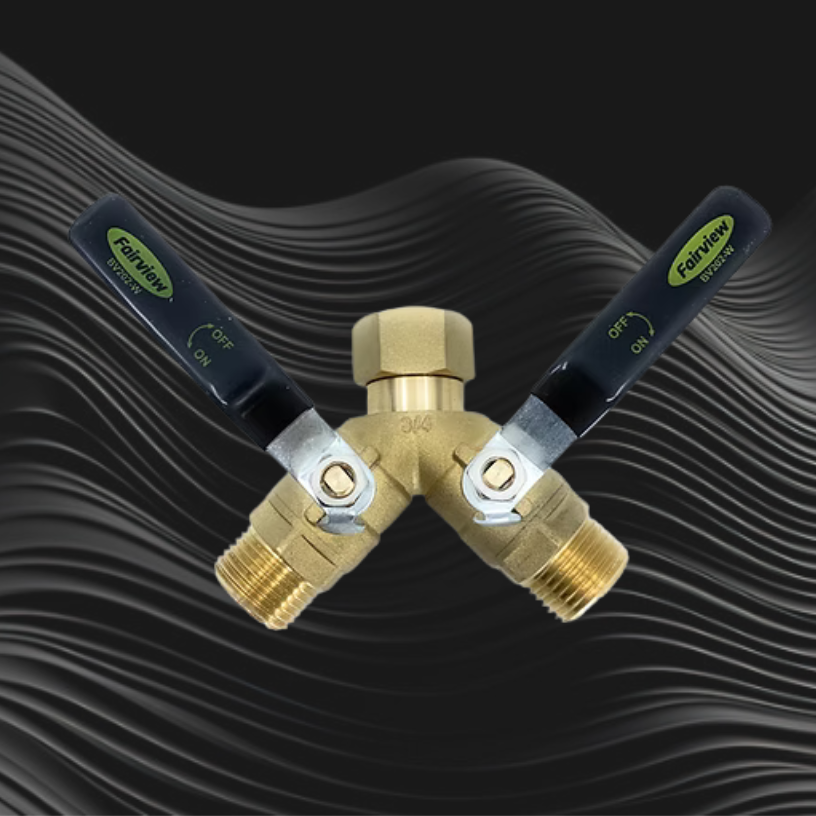 PROFESSIONAL GARDEN HOSE VALVES SPLITTER