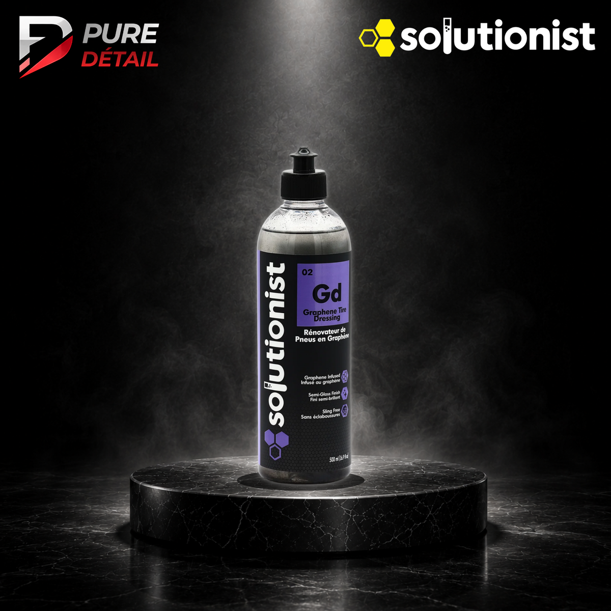 GRAPHENE TIRE DRESSING - Gel based tire shine