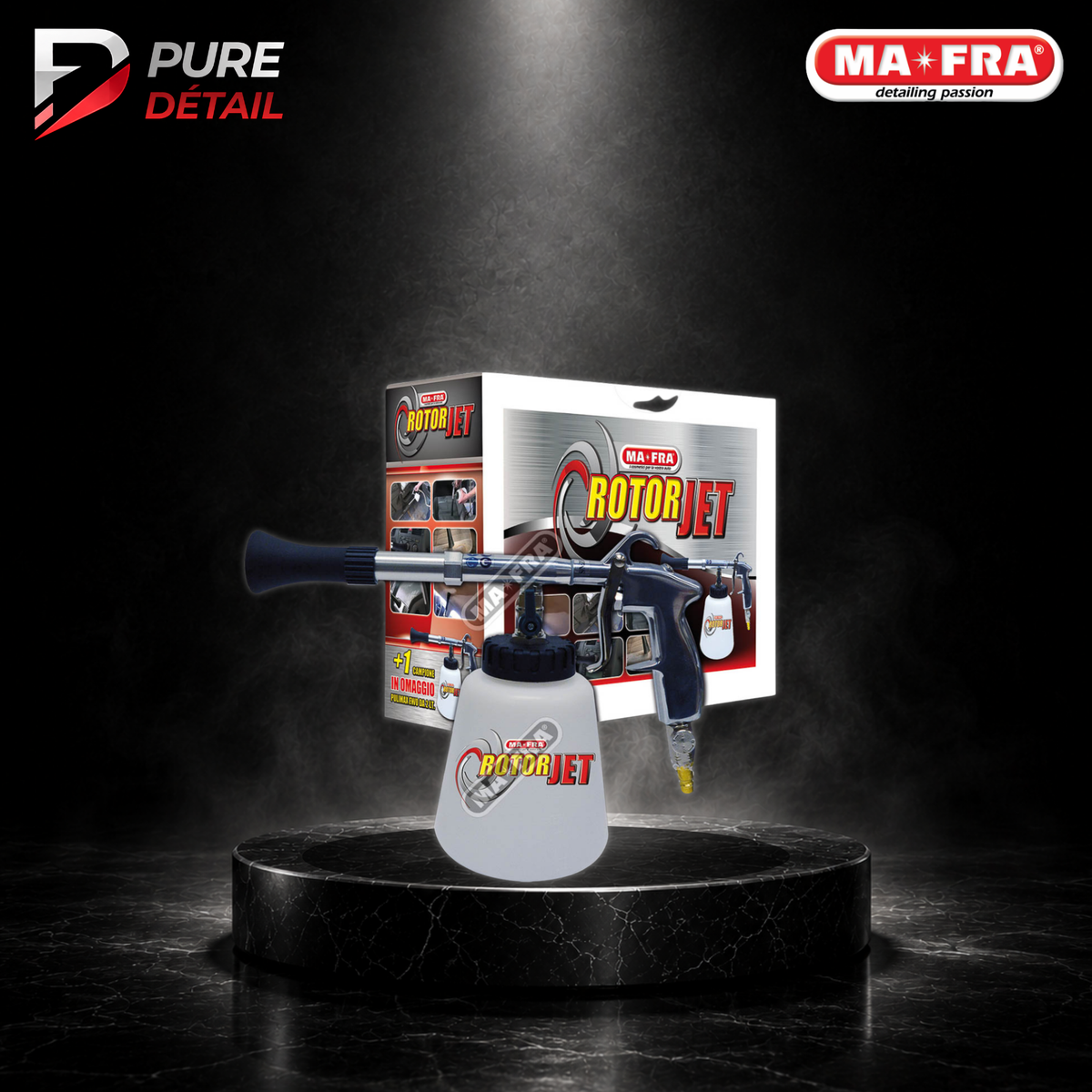 ROTORJET - High pressure vortex air gun