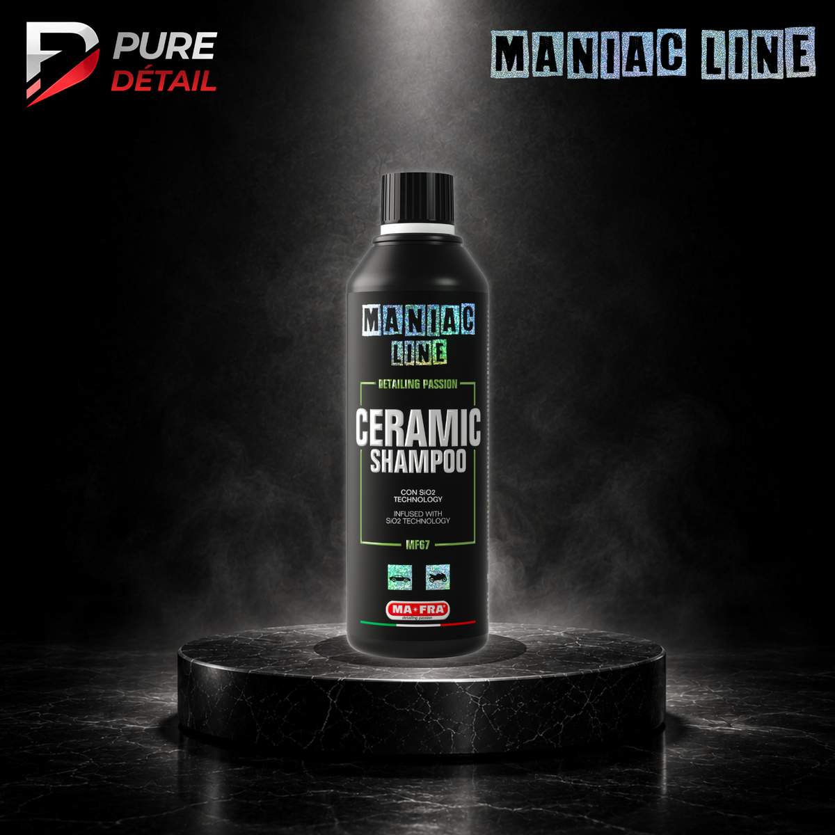 CERAMIC SHAMPOO - Infused with SiO2 technology