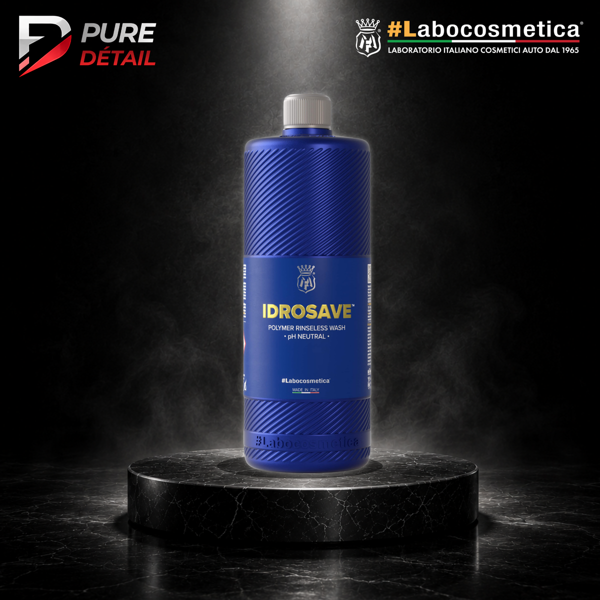 IDROSAVE - Polymer rinseless wash infused with nano sealant