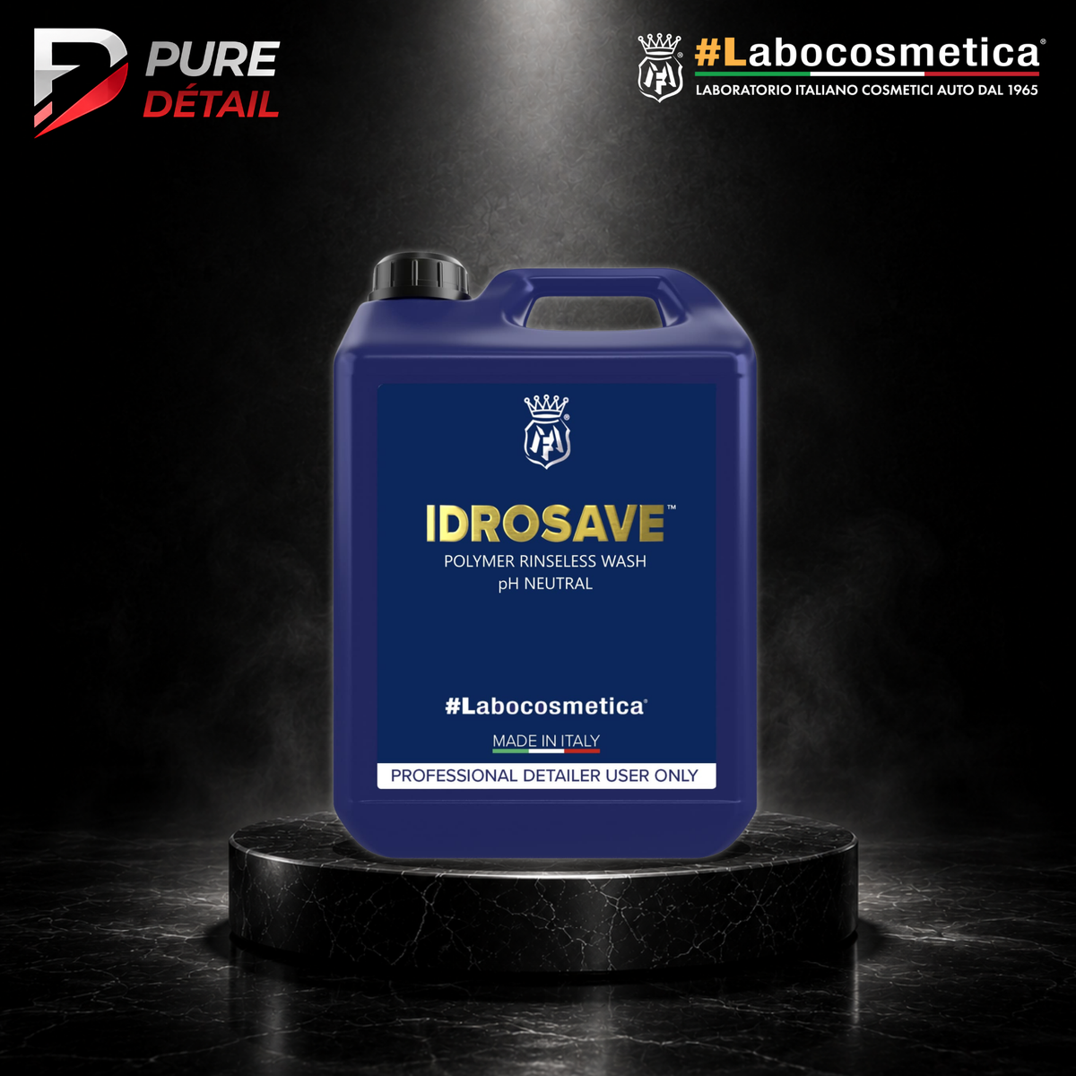 IDROSAVE - Polymer rinseless wash infused with nano sealant