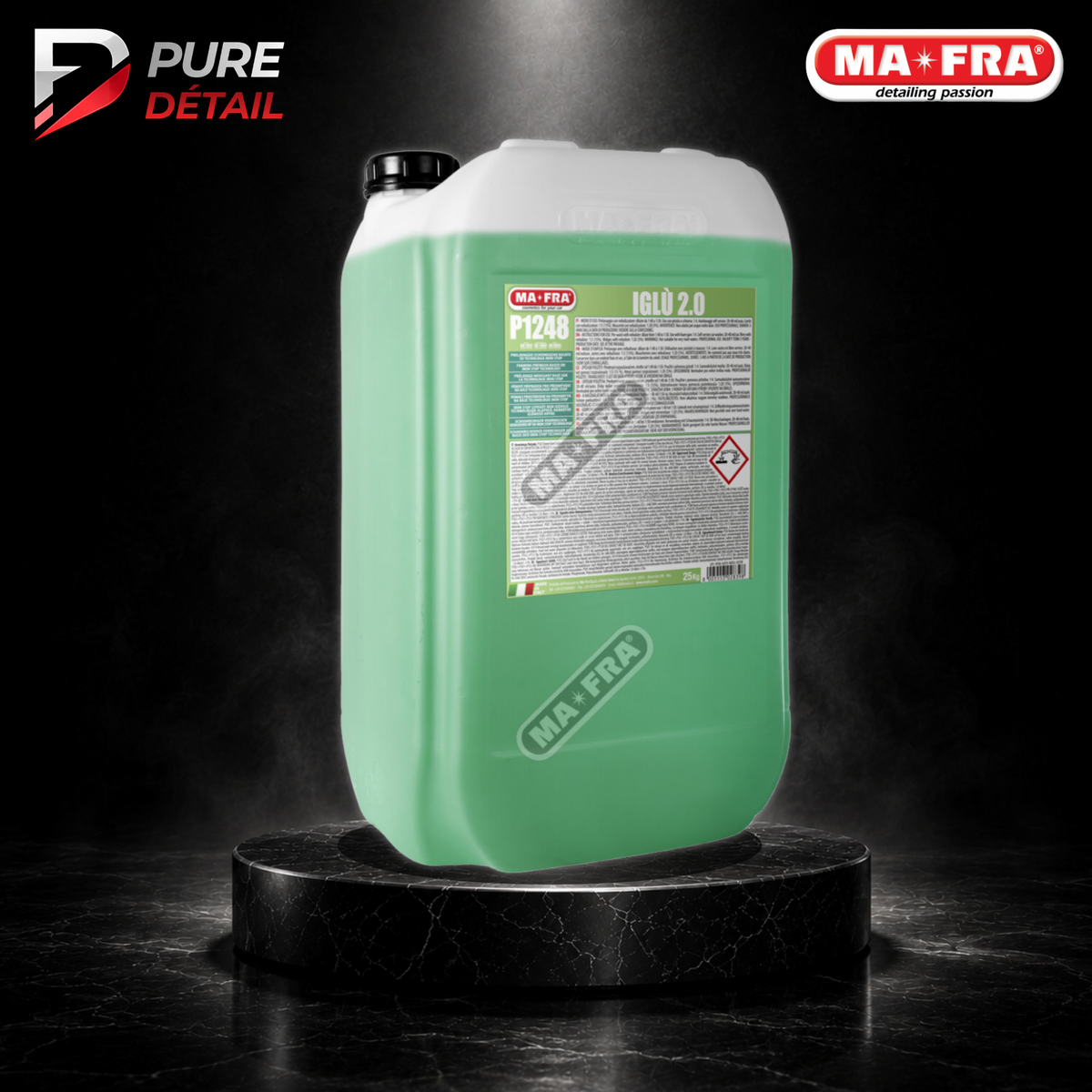 IGLU 2.0 - Foaming prewash based on Iron Stop technology