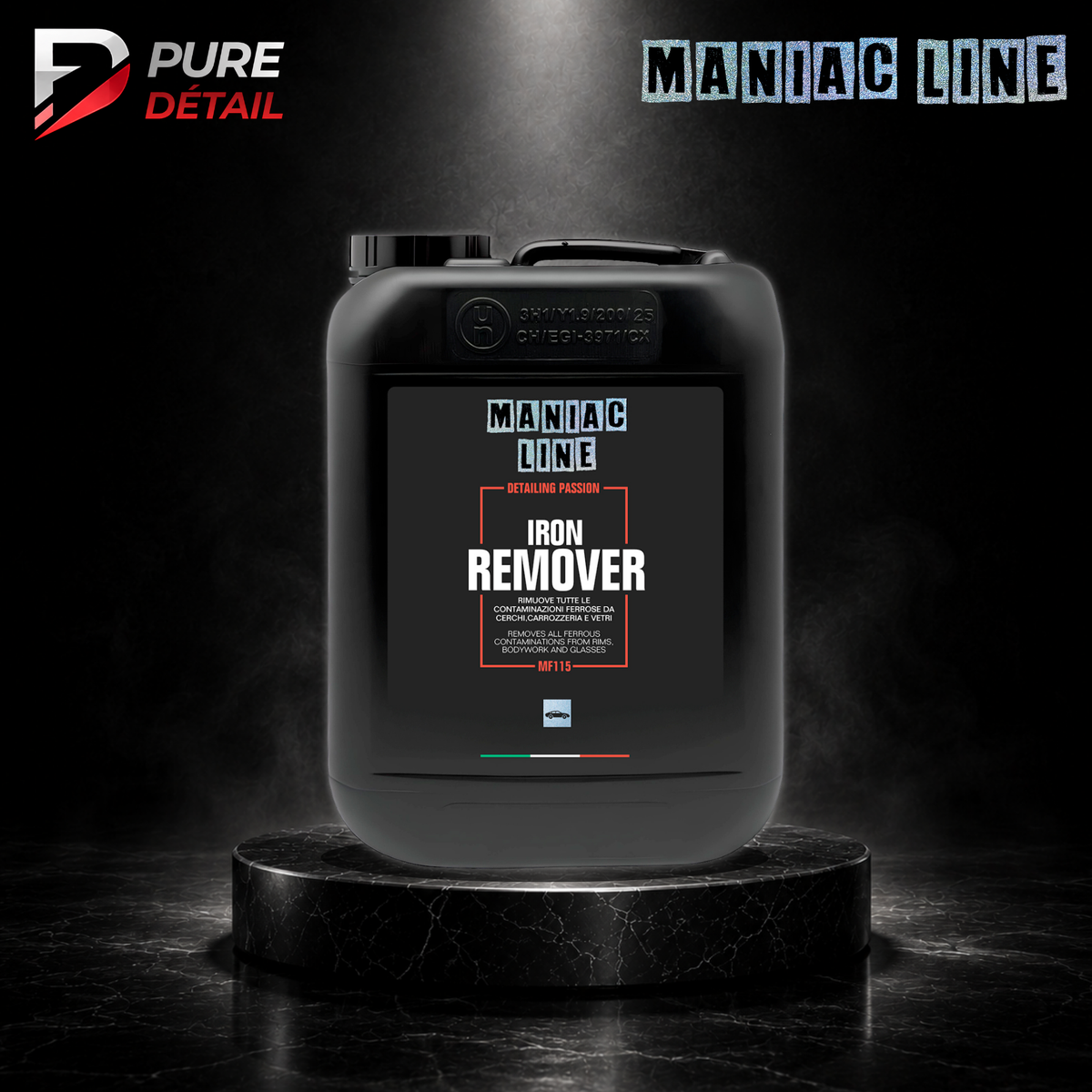 IRON REMOVER - Removes ferous contamination
