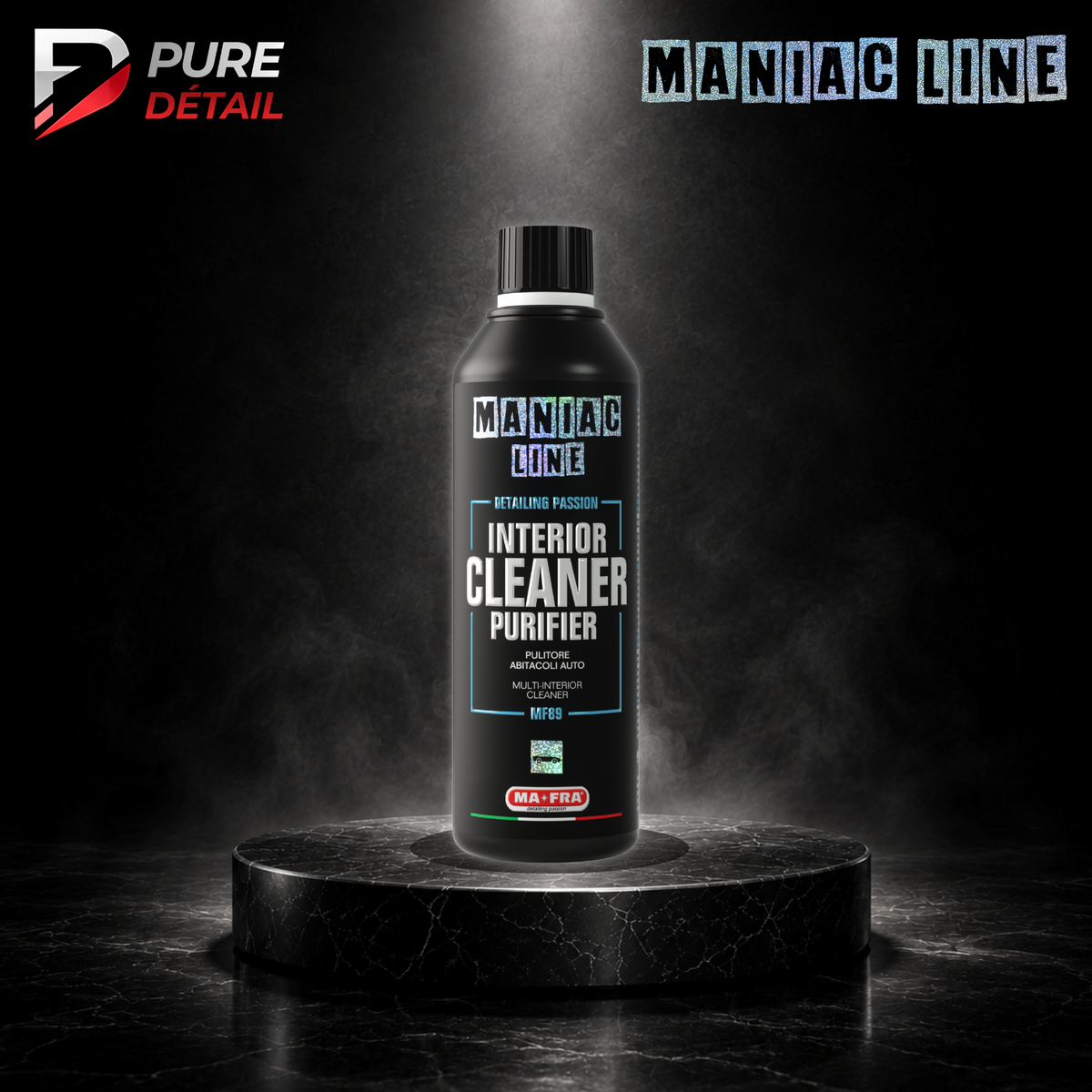 INTERIOR CLEANER PURIFIER - Safe delicater and effective