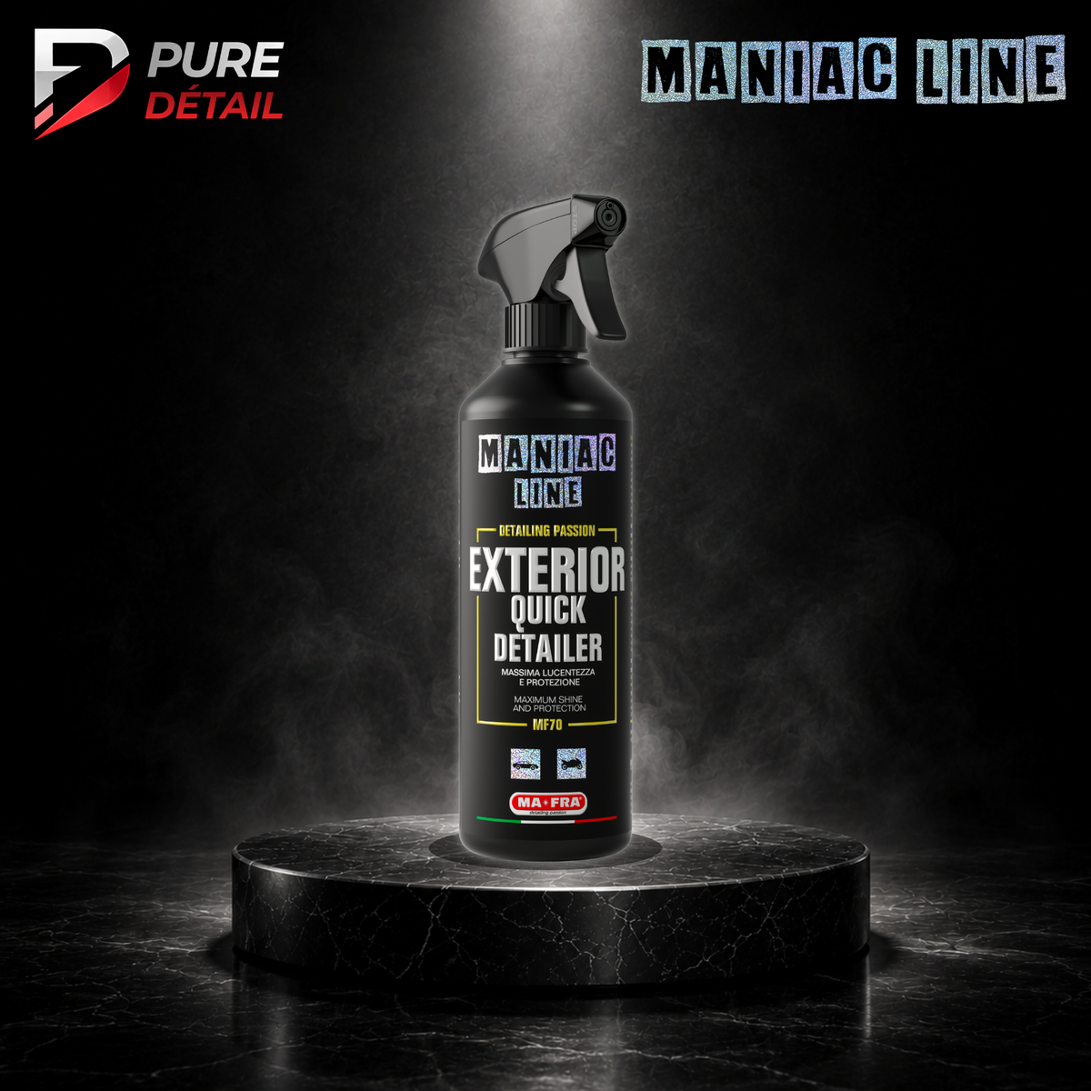 EXTERIOR QUICK DETAILER - Shine and protection