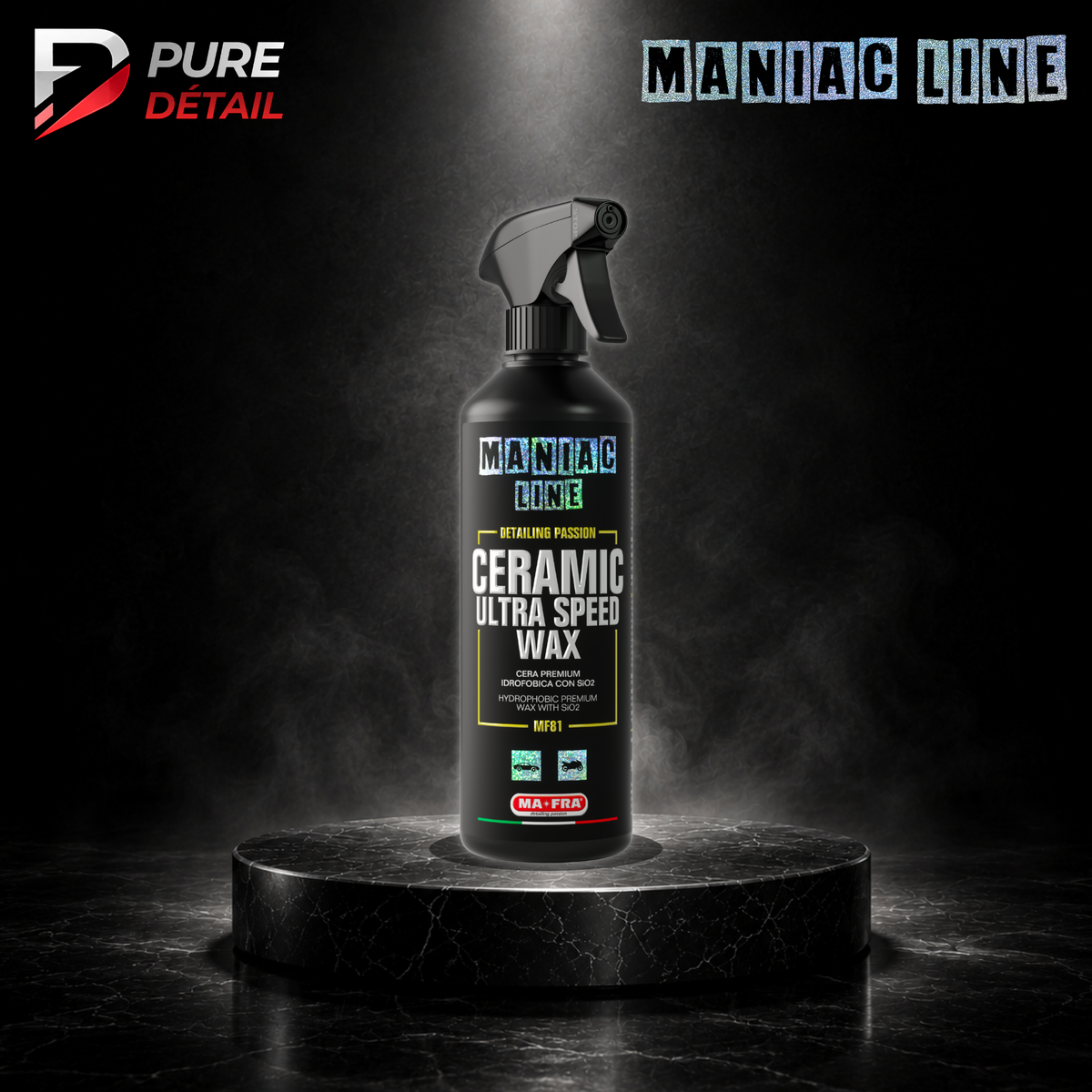 CERAMIC ULTRA SPEED WAX - Premium spray wax with SiO2