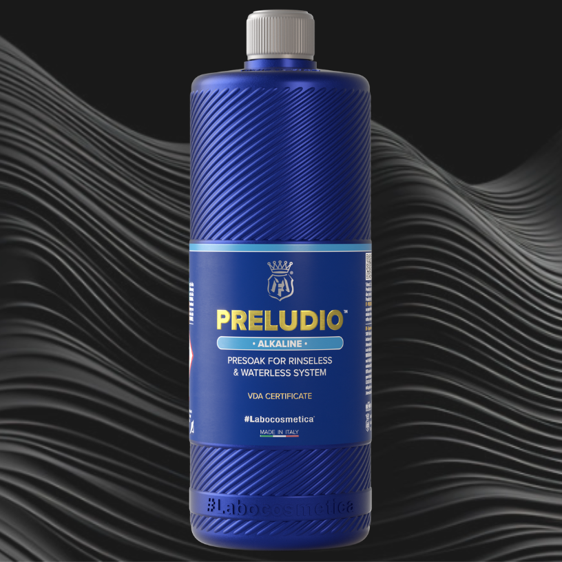 Labocosmetica PRELUDIO ALKALINE 1.0L - Presoak for rinseless and waterless system