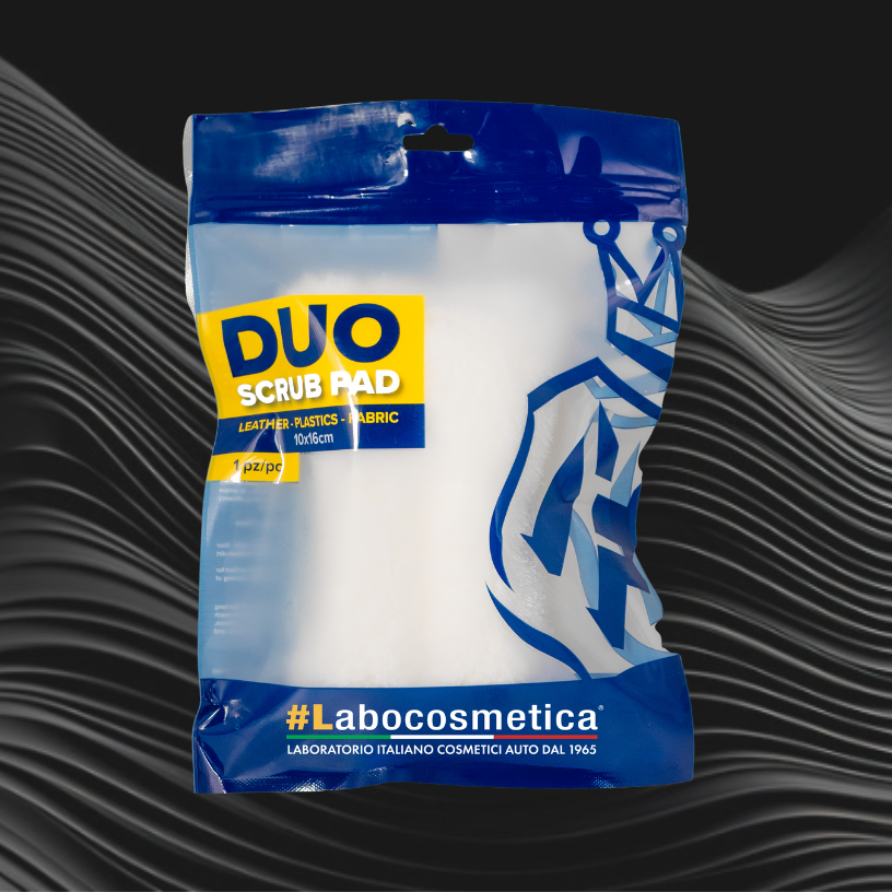Labocosmetica DUO 1 PCS - Scrub pad for plastic, fabric and leather