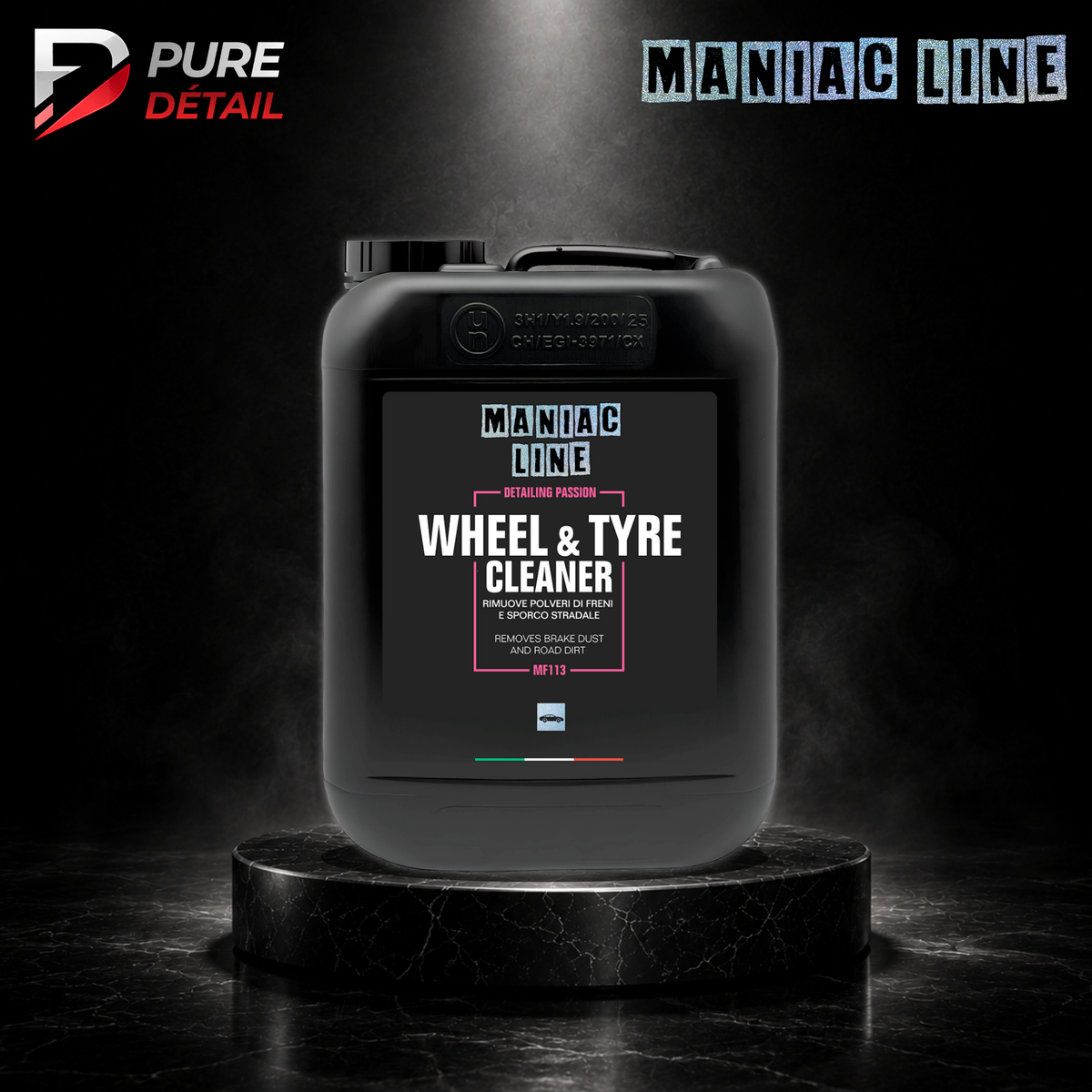 WHEEL & TIRE CLEANER - Dissolves dirt and brake dust