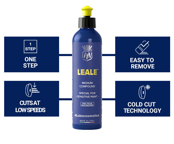 Labocosmetica LEALE 250ML - Medium cut compound for sensitive paint