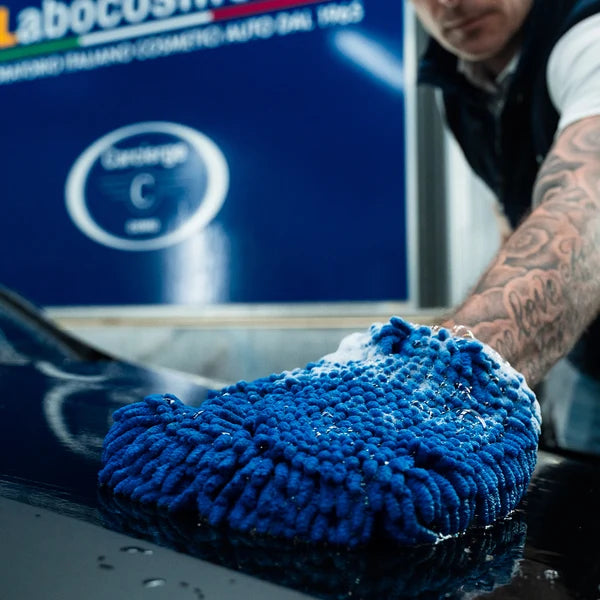 PREMIUM WASH MITT - Double face microfiber wash mitt