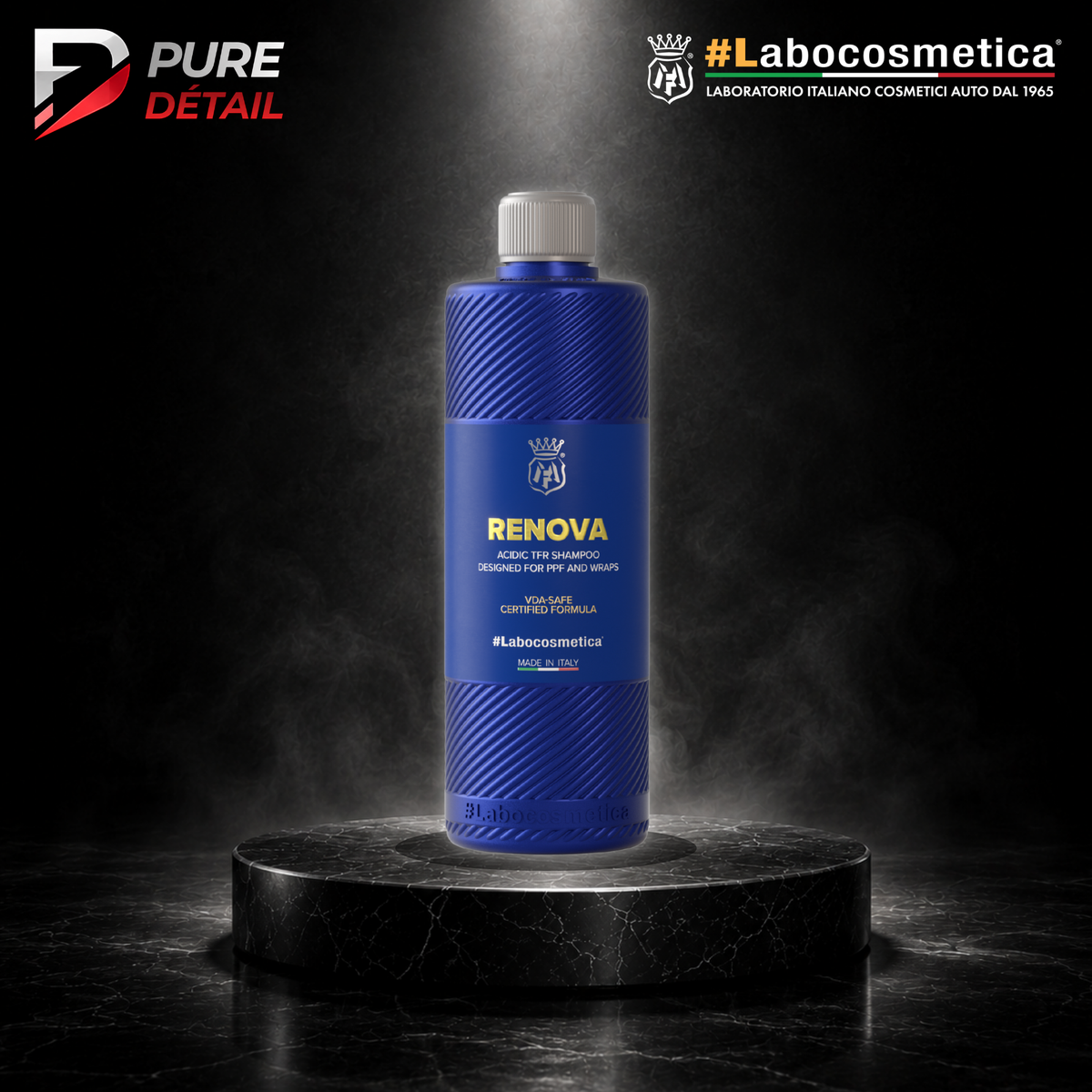 RENOVA - Acidic traffic film remover shampoo for PPF and wraps