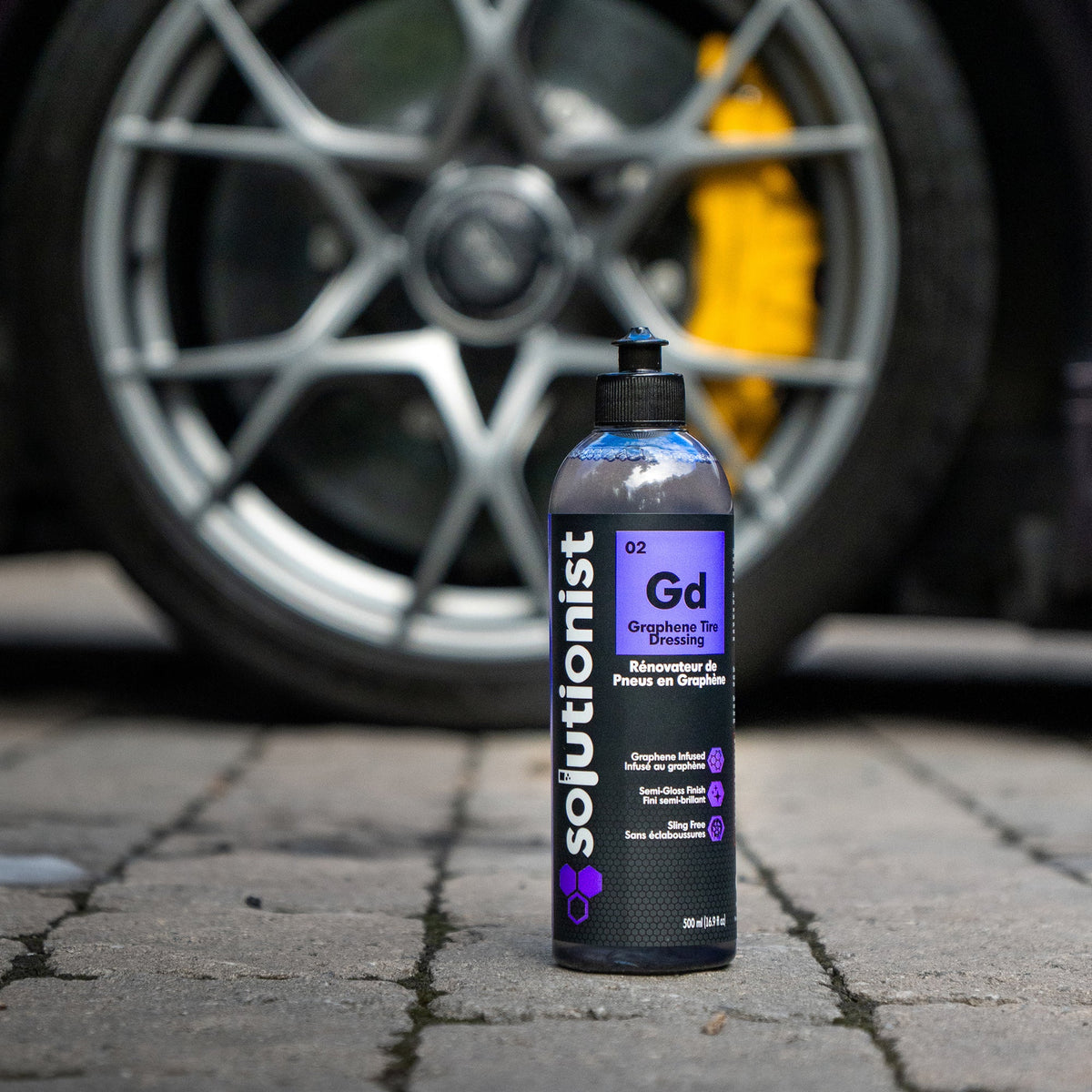 GRAPHENE TIRE DRESSING - Gel based tire shine