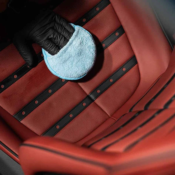 MICROFIBER PAD - Applicator for dressing, polishings, waxes and sealants